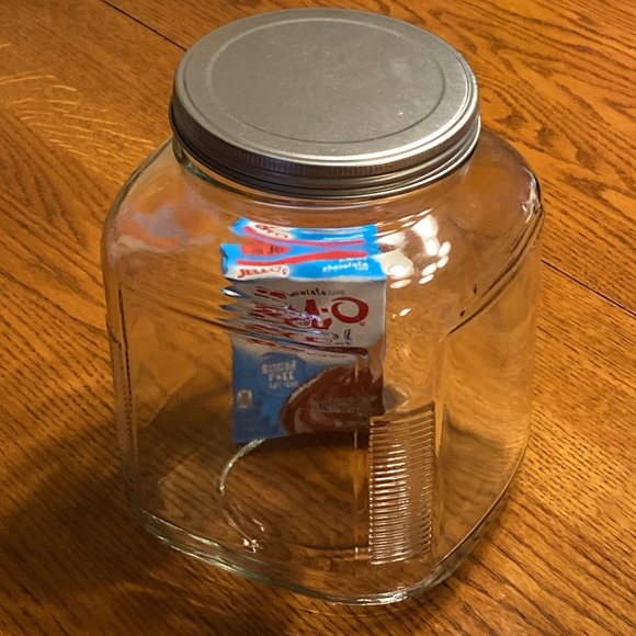 Large Storage Jar with Aluminum Lid - Picture 15 of 16